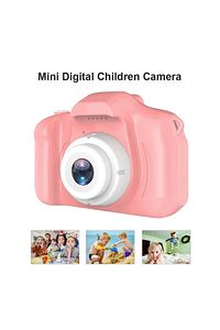 Pembe Renk Mini 1080p Hd Çocuk Kamera Dijital Fotoğraf Makinesi 2.0 Inç Ekran ürün fotoğrafı