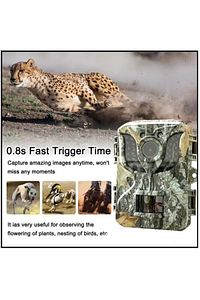 Fotokapan Kamera 16mp Full Hd 1080p Gece Görüşlü 2 Inç Lcd Ekran Su Geçirmez Trail Camera ürün fotoğrafı