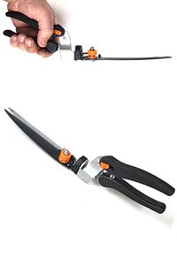 Dönen Başlıklı Çim Çit Kesme Makası Açılı Makas 34cm Ab057 ürün fotoğrafı