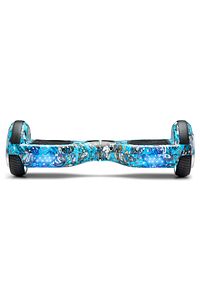 Elektrikli Kaykay Scooter Hoverboard 6.5 Inch Mavi Kurukafa Grafity Desenli Akıllı -denge - D20 ürün fotoğrafı