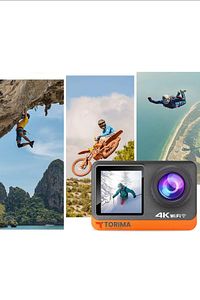 Ac-03 4k Ultra Hd Wifi Su Geçirmez Aksiyon Kamerası Siyah ürün fotoğrafı