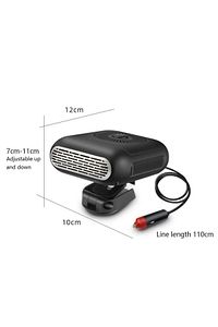 Oto Isıtıcı-soğutucu Fan Cam Buğu Çözücü Fan Araç Içi Isıtıcı-soğutucu Fan 12v Çakmaklık Girişli ürün fotoğrafı