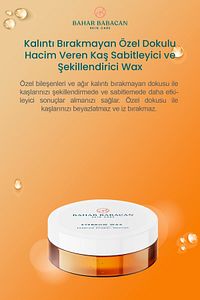 Kalıntı Bırakmayan Özel Dokulu Hacim Veren Kaş Sabitleyici Ve Şekillendirici Wax 50ml ürün fotoğrafı