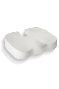 Ortopedik Oturma Minderi Hemeroid Kuyruk Sokumu Coccyx Oturma Minderi Visco Minder Gri ürün fotoğrafı