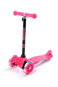 Pembe 3 Tekerlekli Led Işıklı Scooter ürün fotoğrafı