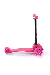 Pembe 3 Tekerlekli Led Işıklı Scooter ürün fotoğrafı