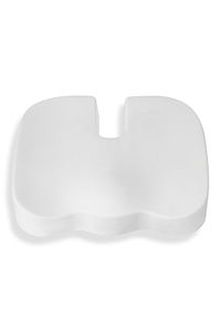 Ortopedik Oturma Minderi Hemeroid Kuyruk Sokumu Coccyx Oturma Minderi Visco Minder Gri ürün fotoğrafı