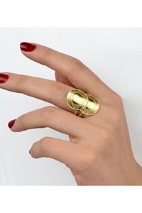 5 gr (GRAM) 2 Çeyrek Yüzük 22 Ayar Altın ürün fotoğrafı