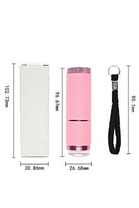 FENER UV LED MİNİ LAMBA KALICI OJE KURUTUCU - PEMBE RENK ürün fotoğrafı
