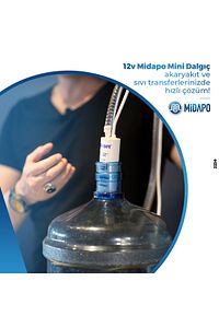 12v Kucuk D.c Mini Dalgıc Pompa (akaryakıt-sıvı-mazot Aktarma Pompası Mini Dalgıcı) ürün fotoğrafı