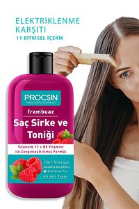 Yağ Dengeleyici Frambuazlı Saç Sirke Ve Toniği 250 ml ürün fotoğrafı