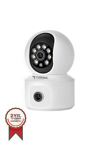 Cmr-10 360° Full Hd Çift Kamera 1080p Smart Ip Akıllı Kamera ürün fotoğrafı