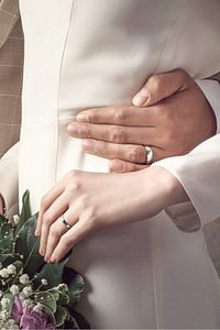 Unisex 4mm Ince Bombeli Erkek Kadın Çelik Alyans Yüzük Cl18 ürün fotoğrafı