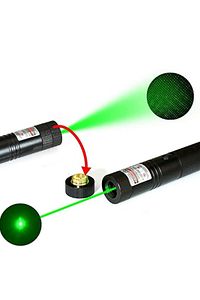 Ultra Kaliteli Uzun Menzilli Usb Şarjlı Yeşil Lazer- Kedi Oyuncağı Lazeri ürün fotoğrafı