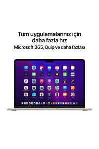 Macbook Air 13.6" M2 8gb 256gb Ssd Gece Yarısı ürün fotoğrafı