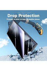 Samsung Galaxy S24 Ultra Uyumlu Hayalet Ekran Koruyucu Takma Aparatlı Kolay Kurulum Temperli Cam ürün fotoğrafı