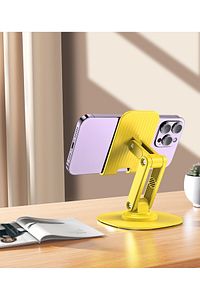 MASA ÜSTÜ 360 DERECE DÖNEBİLEN MEKANİK BİLYELİ TELEFON TUTUCU ürün fotoğrafı
