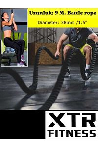 Crosfit Halatı 9 M 38 Mm ürün fotoğrafı