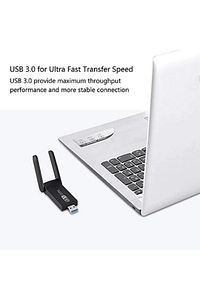 Ac1200 Mbps Dual Band USB 3.0 Adaptör Kablosuz Wi-Fi Alıcı ürün fotoğrafı