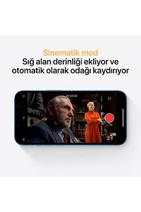 iPhone 13 256 GB Mavi Cep Telefonu (Apple Türkiye Garantili) ürün fotoğrafı