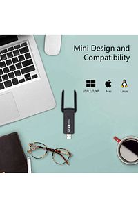 Ac1200 Mbps Dual Band USB 3.0 Adaptör Kablosuz Wi-Fi Alıcı ürün fotoğrafı