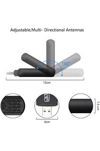 Ac1200 Mbps Dual Band USB 3.0 Adaptör Kablosuz Wi-Fi Alıcı ürün fotoğrafı