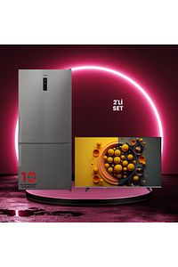 Nf60012 Ex Gı Pro Wıfı 600 Lt No-frost Buzdolabı 50u9631 50'' 126 Ekran 4k Smart Tv ürün fotoğrafı