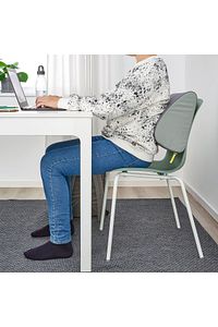 ÖVNING çok fonksiyonlu ergonomik ayak desteği, gri-yeşil, 38x32 cm ürün fotoğrafı