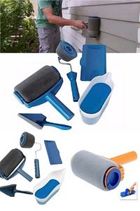 Paint Roller Damlatmayan Boya Rulosu Pratik Sızdırmaz Silikon Ve Su Bazlı Duvar Bahçe Boya Rulosu ürün fotoğrafı