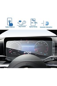 Mercedes C200 12.3" Dijital Gösterge Paneli Ekran Koruyucu Nano W206 ürün fotoğrafı