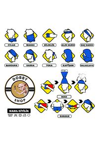 Dobby Shop Maske Desenli Motosiklet Boyunluğu Outdoor Buff Baff ürün fotoğrafı
