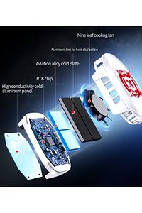 Telefon Soğutucu Fan + Aliminyum Destekli Soğutucu Radiator BYT-01 ürün fotoğrafı