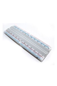 Breadboard Mb-102 830 Hücre Mb102 Büyük Boy Bread Board Protoboard Prototip Elektronik Deney ürün fotoğrafı