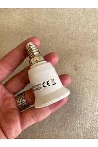 E14 - E27 Duy Dönüştürücü Adaptör - Mum Duy Standart Duy Çevirici ürün fotoğrafı