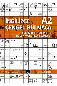 İngilizce Çengel Bulmaca A2 - İngilizce Kelime Öğreten Bulmaca Kitabı ürün fotoğrafı