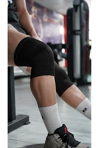 2'li Fitness Spor Dizlik, Ortopedik Antrenman Dizliği , Knee Sleeve Unisex Koşu Dizliği Spor Dizliği ürün fotoğrafı