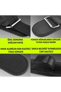 Ağırlık Kemeri Kas Geliştirme Kemeri Fitness Kemeri Ağırlık Kaldırma Kemeri Bel Destek Kemeri ürün fotoğrafı