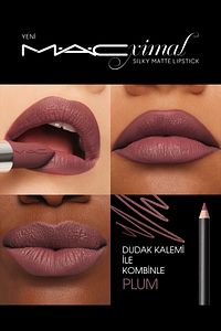 M·A·CXIMAL Silky Matte Lipstick Nemlendirme Etkili Yoğun Renk Sağlayan Ruj - Whirl ürün fotoğrafı