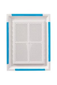 Menfez Plastik Banyo Wc Havalandırma Menfezi Yüzeysel Hareketli Panjur 44 X 34 cm ürün fotoğrafı