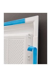 Menfez Plastik Banyo Wc Havalandırma Menfezi Yüzeysel Hareketli Panjur 44 X 34 cm ürün fotoğrafı
