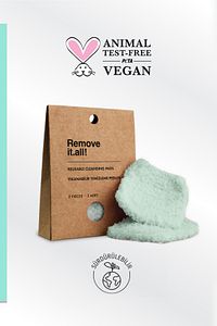 Remove It.all! Yıkanabilir Temizleme Pedleri 2 Adet Reusable Cleansing Pads 2 Pieces ürün fotoğrafı