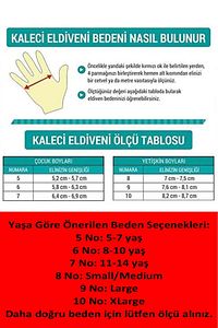 Yetişkin Ve Çocuk Kaleci Eldiveni Dizlik Dirseklik Tekmelik Tozluk Seti ürün fotoğrafı