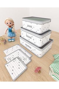6 lı Bavul Düzenleyici Valiz Organizer  set ürün fotoğrafı