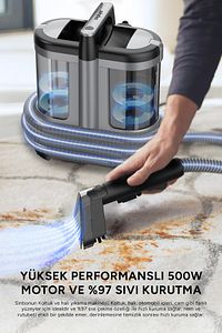 SCC-7603 Koltuk Halı Yıkama ve Leke Çıkartma Makinesi ürün fotoğrafı