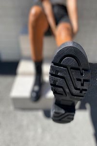 Kadın Lastikli Günlük Siyah Bot Kaymaz Taban (TABAN 5 CM) ürün fotoğrafı
