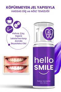Hello Smile Anında Beyazlatıcı Diş Jeli 50 ml ürün fotoğrafı