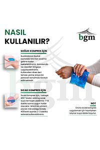 Sıcak Soğuk Termo Jel Küçük Boy 13x13 Yüksek Kalite Cold Pack Kompres Buz Jel ürün fotoğrafı