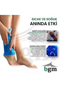 Sıcak Soğuk Termo Jel Küçük Boy 13x13 Yüksek Kalite Cold Pack Kompres Buz Jel ürün fotoğrafı