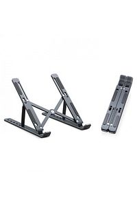 Katlanabilir Ayarlı Dizüstü Alüminyum Notebook Stand Macbook Tablet Laptop Standı ürün fotoğrafı