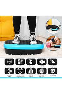 Vibro Vibration Plate Egzersiz Fitness  Ve Titreşimli Basen Karın Kol Bacak Spor Aleti Cihazı ürün fotoğrafı